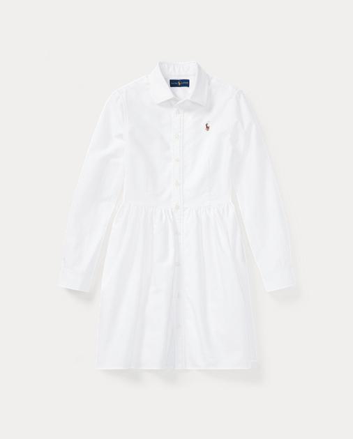 Ralph Cotton Oxford Shirtdress | Baby 