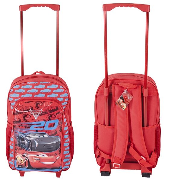 DISNEY PIXAR CAR DELUXE TROLLEY BACKPACK