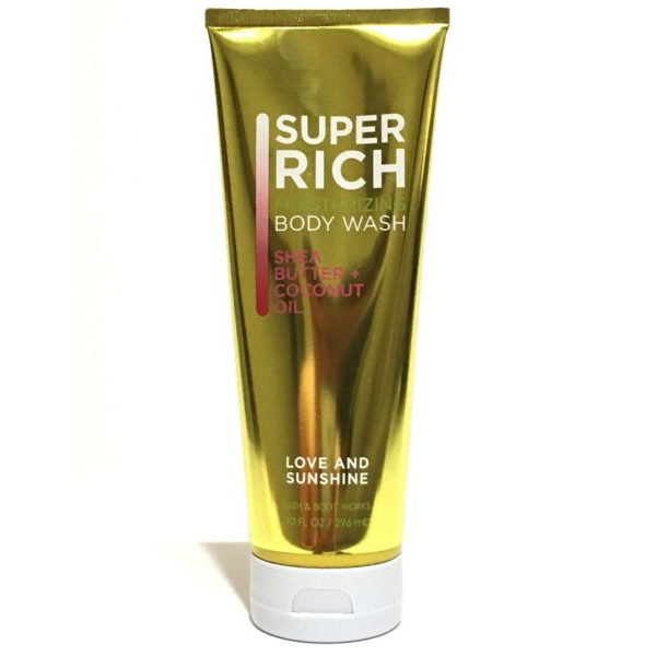 Super rich moisturizing body wash