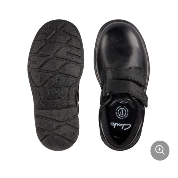 Clark’s Remi Pace Toddler Black Leather