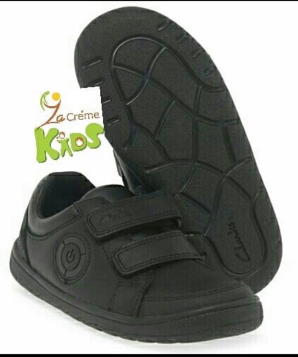Clarks Boys Fuzzle Pop School Shoe