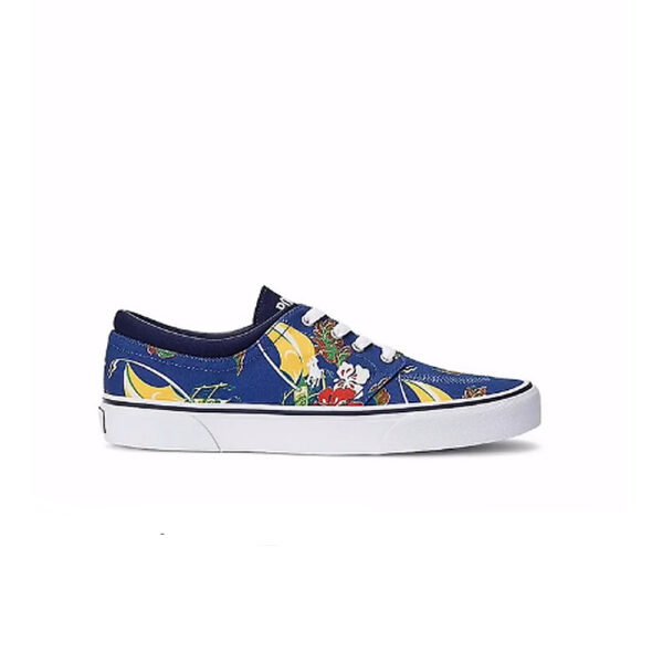 Polo Ralph Lauren Men’s Faxon X Tropical Canvas Sneakers